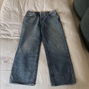 Favorite Daughter Relaxed Blue Jeans